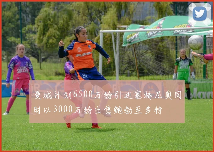 曼城计划6500万镑引进塞梅尼奥同时以3000万镑出售鲍勃至多特